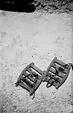 Raquettes à neige, juillet 1952, Soča, Bovec (en)