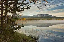 Le lac Äkäslompolo à Kolari.