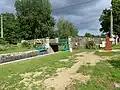L'écluse de la Tertraie.