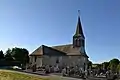 L'église Saint-Brice du Mesnil-Bœufs.