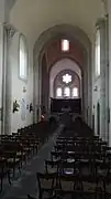 Intérieur de l'église.