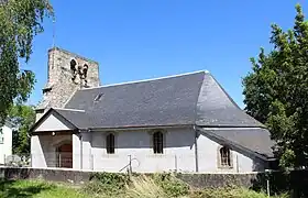 L'église d'Espieilh.