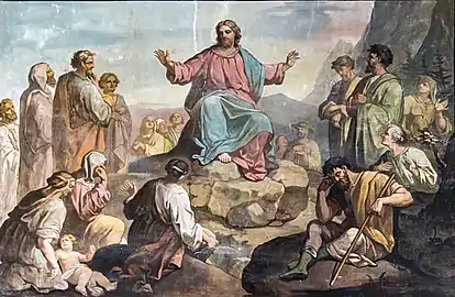 Le Sermon sur la montagne.
