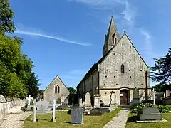 L'église Saint-Martin.
