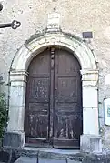 La porte.