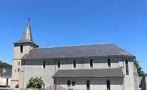 L'église de Bourg-de-Bigorre.