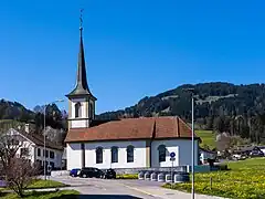L'église Saint-Théodule.