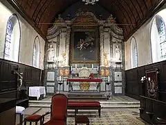 Retable XVIIIe siècle.