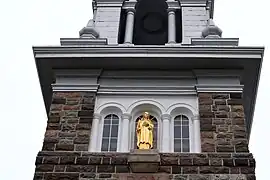 Statue de sainte Luce par Louis Jobin