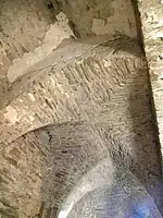 Les voûtes de la petite nef.