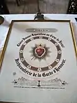 Affiche de l'Archiconfrérie de la Garde d'Honneur.