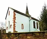 L'église protestante.