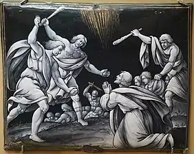 Le martyre de saint Maur.