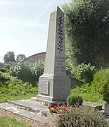 Le monument aux morts.