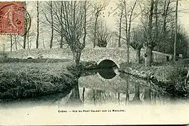 L'ancien pont Galant sur la Mauldre.