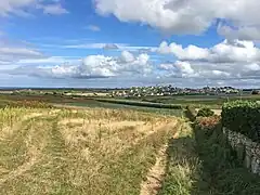 Sémaphore actuel vu depuis un site proche de l'ancien.