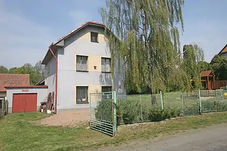 Úherčice ; la maison.