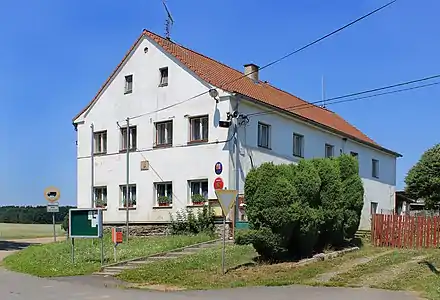 Černovice : la mairie.