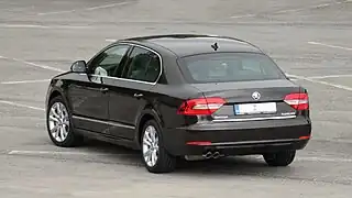 Škoda Superb II restylée