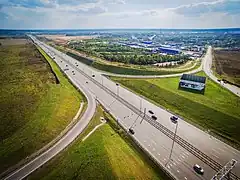 M9 dans l'ouest de Moscou.