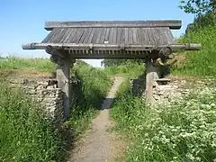 Portes reconstituées.