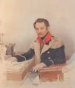 Portrait du général Dubelt (1792-1862), chef de la police secrète (1834)