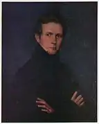 Autoportrait, par Ivan Kondratievitch Zaïtsev (ru) (1835)