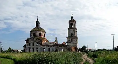 L'église de la Sainte-Trinité avant restauration