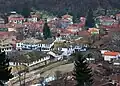 Tryavna : vue sur l'ancien centre-ville