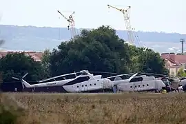 Hélicoptères en 2011.