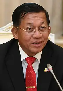 Min Aung Hlaing président 2021-présent