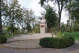 buste d'Ivan Franko, classé Nadvirna,