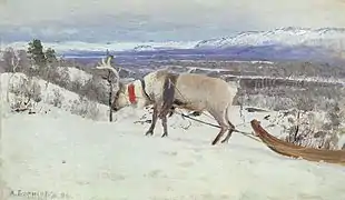 Près du port (Mourmane)-(Mourmansk).