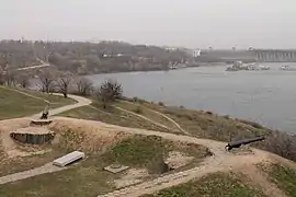 Vers le barrage DniproHES.