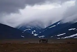 Montagnes de l'île Wrangel, 28 juillet 2018.