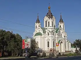 Cathédrale de la Sainte-Intercession à Zaporijjia ;