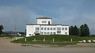 Un bâtiment du village.