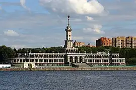 Terminal fluvial nord du port de Moscou.