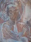 Descente du Saint-Esprit : apôtre de la Pentecôte (transept nord).