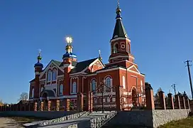 Église Tikhonov, classée.