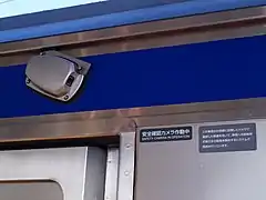 Camera de surveillance des portes