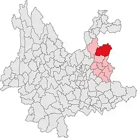 Localisation de Xuānwēi