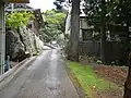 黄金山神社裏参道