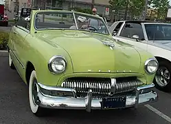 Décapotable de 1950.