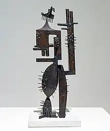 L'homme cactus I; (1939), Bronze, Museu Nacional d'Art de Catalunya