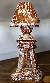 Lutrin - Ecole française du XVIIIe - Marbre de Caunes-Minervois