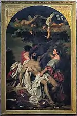 Saint Sébastien détaché par des saintes femmes, Eugène Devéria