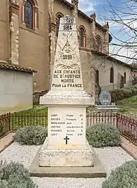 Le monument aux morts
