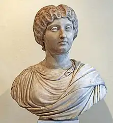 Buste de Faustine la Jeune IIe siècle après J.-C.