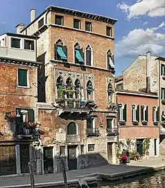 Maison du Tintoretto "Fondamenta dei mori".